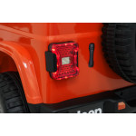 Elektrické autíčko Jeep Wrangler Rubicon Lift 4x4, 24V - oranžové